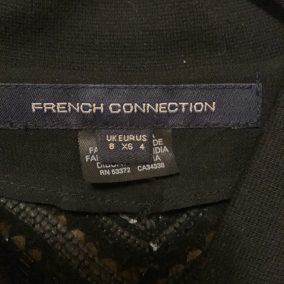French Connection Bomber Sheer Sequence Jacket - Picture 4 of 5